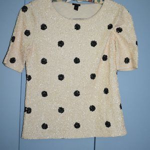 J.Crew Sequin Top - XXS